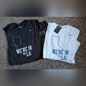 NWT Nike UCLA We're In LA Black & White Athletic Shirts Men's XL